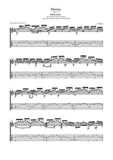 Stream J.S Bach: Partita in A Minor for solo flute, I. Allemande