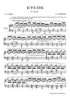 Twenty-Four Etudes for Piano, Op.20 by J.C. Kessler on MusicaNeo