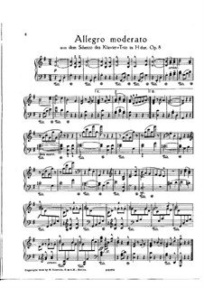 Piano Trio No.1 In B Major, Op.8 By J. Brahms - Free Download On MusicaNeo