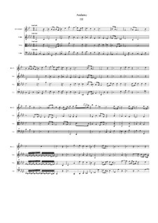 Quartet for Clarinet and Strings in E Flat Major, S.78 WoO 5 by J.N ...