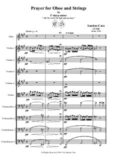 Choral in f sharp minor for oboe and orchestra, CS038 by S. Cara on ...