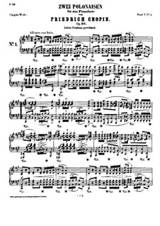 Polonaises, Op.40 By F. Chopin - Free Download On MusicaNeo