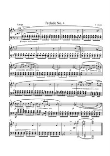 No.4 In E Minor (Preludes, Op.28) By F. Chopin - Free Download On.