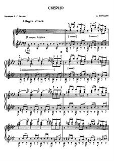 Scherzo in B-Flat Major Sheet music for Piano (Solo)