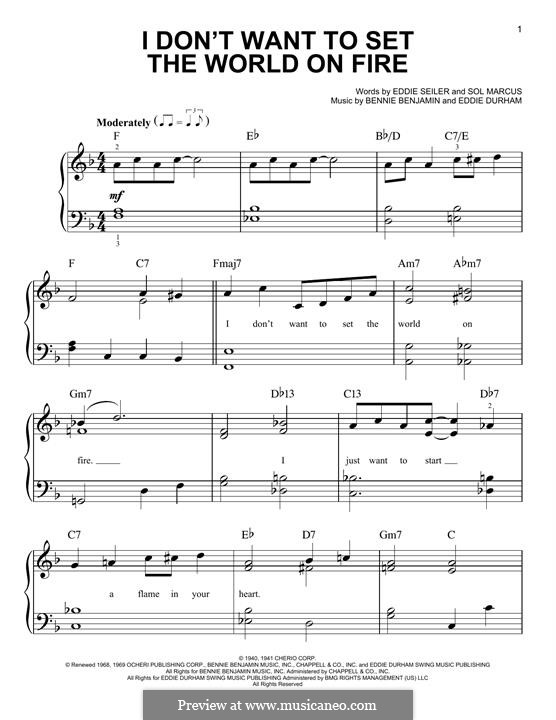 I don't want to Set the World on Fire the Ink spots. Альбом e Type Set the World on Fire. Ноты Ink spots. I don't want to Set the World on Fire the Ink spots текст.