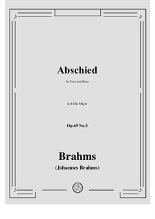 Neun Lieder Und Ges Nge Op Von J Brahms Auf Musicaneo