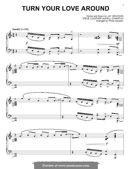 Super Partituras - Turn Your Love Around (George Benson), com cifra