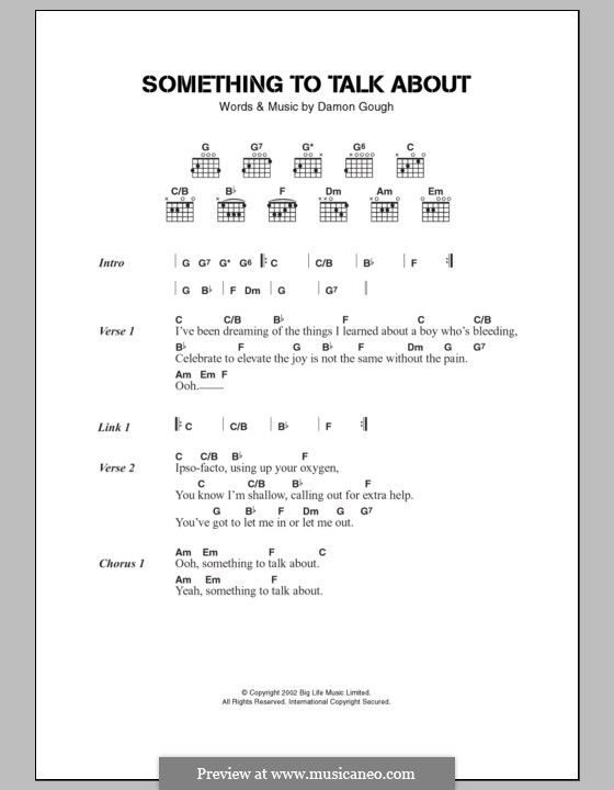 letras de badly drawn boy something to talk about