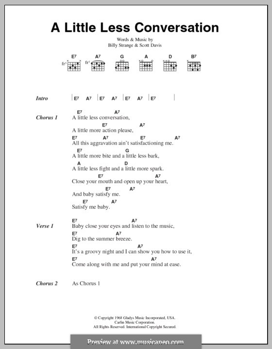 A little less conversation. Elvis Presley аккорды. A little less conversation Элвис Пресли. A little less conversation текст. A little less conversation на гитаре.