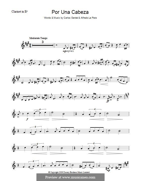 Partitura de flauta, Partituras para clarinete, Partituras de guitarra