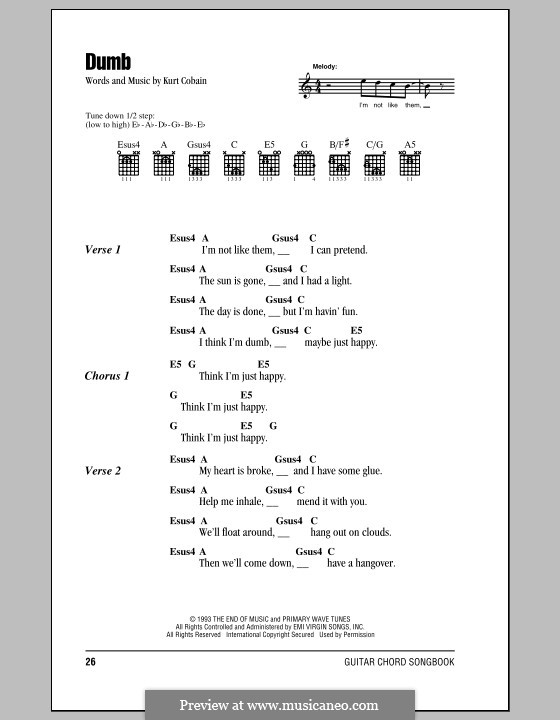 Everyone is dumb перевод. Dumb Nirvana Chords. Dumb Nirvana аккорды. Нирвана аккорды. Nirvana аккорды.