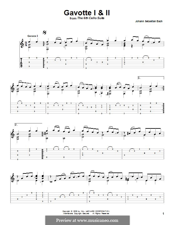 bach bwv 1012 guitar pdf