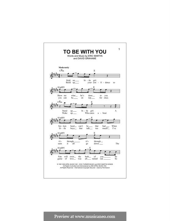To Be With You - Mr Big - Cifra - Aprender como tocar 