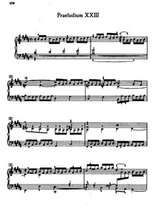 Prelude And Fugue No.23 In B Major, BWV 868 (The Well-Tempered Clavier ...