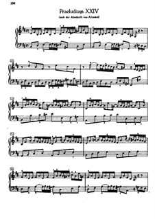 Prelude And Fugue No.24 In B Minor, BWV 893 (The Well-Tempered Clavier ...