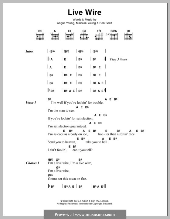 Ac dc тексты песен. AC DC на гитаре аккорды. AC/DC Machine аккорды. Gcdeab Chords by AC DC. Live wire перевод.