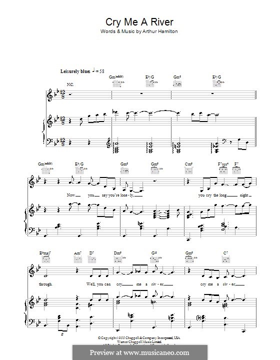 Ноты river. Cry me a River джазовый стандарт Ноты. Cry me a River Arthur Hamilton Ноты. Cry me a River Diana Krall Ноты. Cry me a River Ноты для фортепиано Элла Фицджеральд.