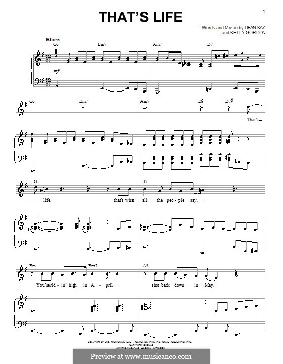 Thats my life. Frank Sinatra that's Life Ноты. That's Life Dean Kay and Kelly Gordon Ноты фортепиано. Thats Life Sinatra фортепиано аккорды. That's Life Фрэнк Синатра.