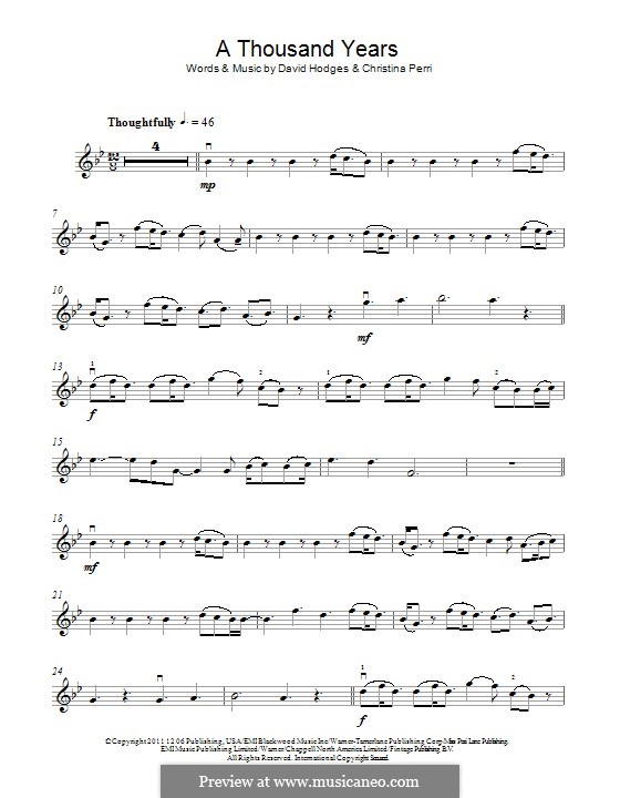 A thousand years. A Thousand years Christina Perri Ноты для флейты. A Thousand years Ноты для фортепиано. A Thousand years Ноты. A Thousand years Christina Perri Ноты для фортепиано.