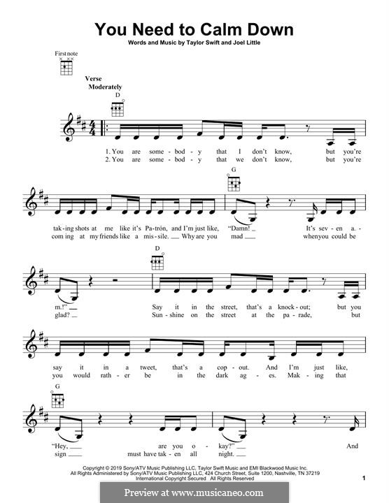 Taylor swift you need to calm down. Calm down Ноты для фортепиано. You need to Calm down Taylor Swift. Remain Calm down. Calm down Ноты скрипка.