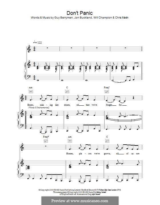 Coldplay don t panic перевод. Аккорды Coldplay don't Panic. Don't Panic Coldplay Chords. Don't Panic Coldplay Chords Guitar.