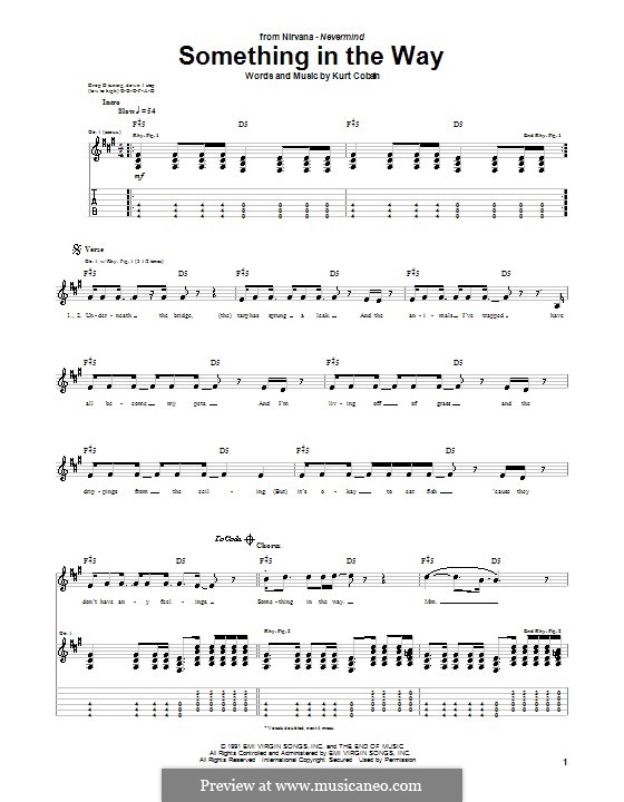 Something in the way. Something in the way Nirvana Ноты. Something in the way Nirvana Ноты для гитары. Something in the way Nirvana табы. Nirvana something in the way аккорды.